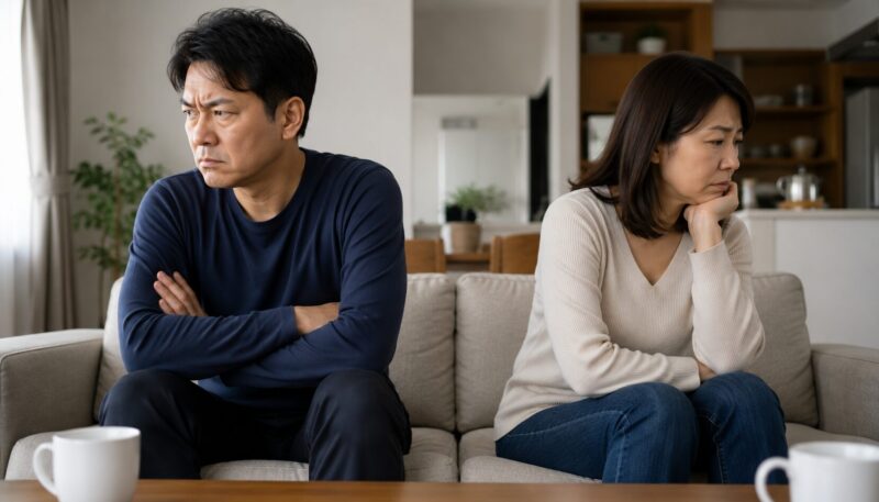夫婦関係の悩みと心の不調