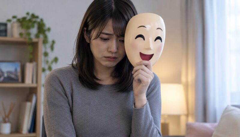 人前では明るいのに心は限界？「微笑みうつ病」とは？
