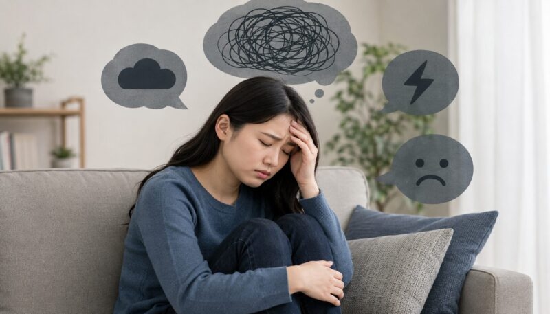 ネガティブ思考が止まらないのはなぜ？考えられる原因と6つの対処法について解説