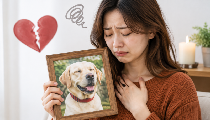 ペットロスの症状とは？大切なペットを失った後に現れる心と体の変化